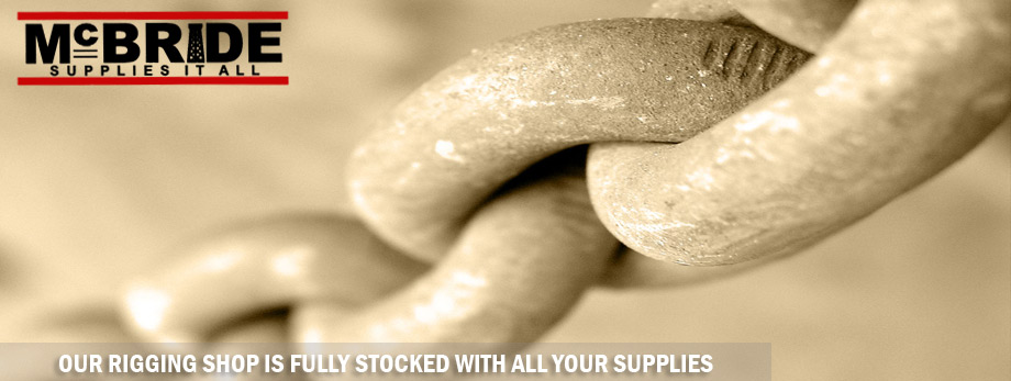 McBride Supplies It All Rigging Shop